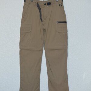 Mens The BC Clothing Co Brown Convertible Pant/Shorts Size Mx32